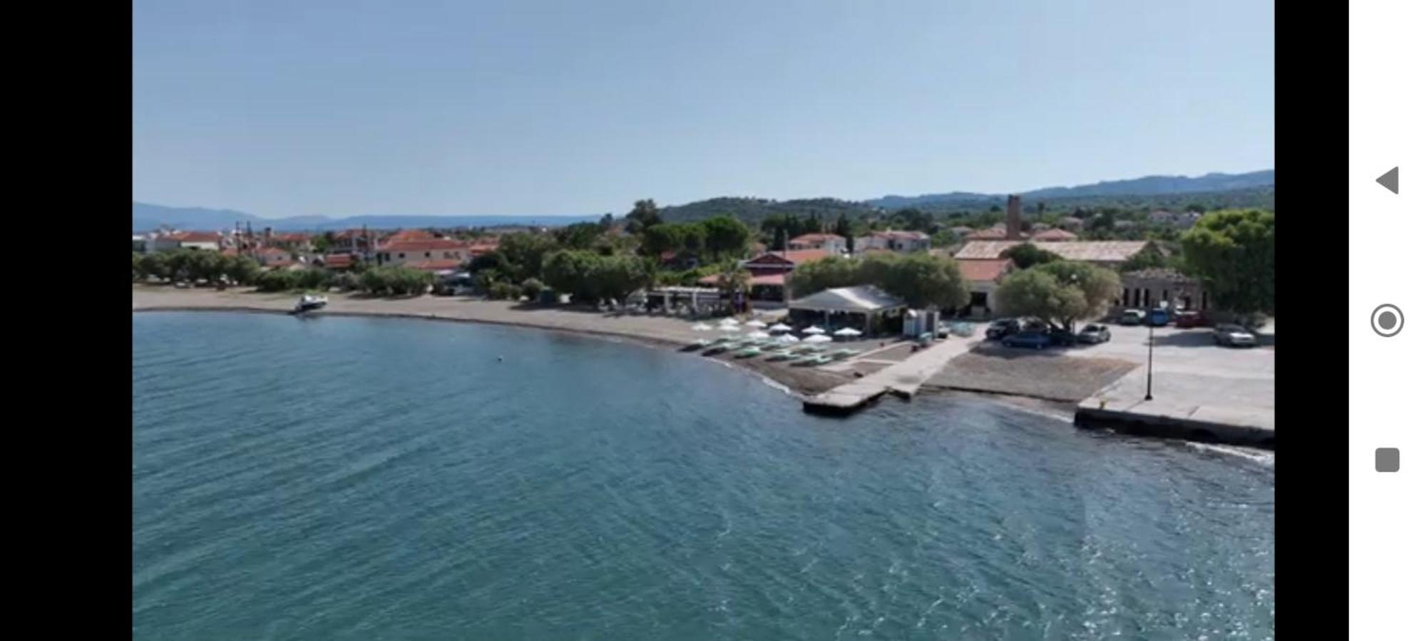 Holiday House With Sea View In Skala Polichnitos Skala Polichnitou Экстерьер фото