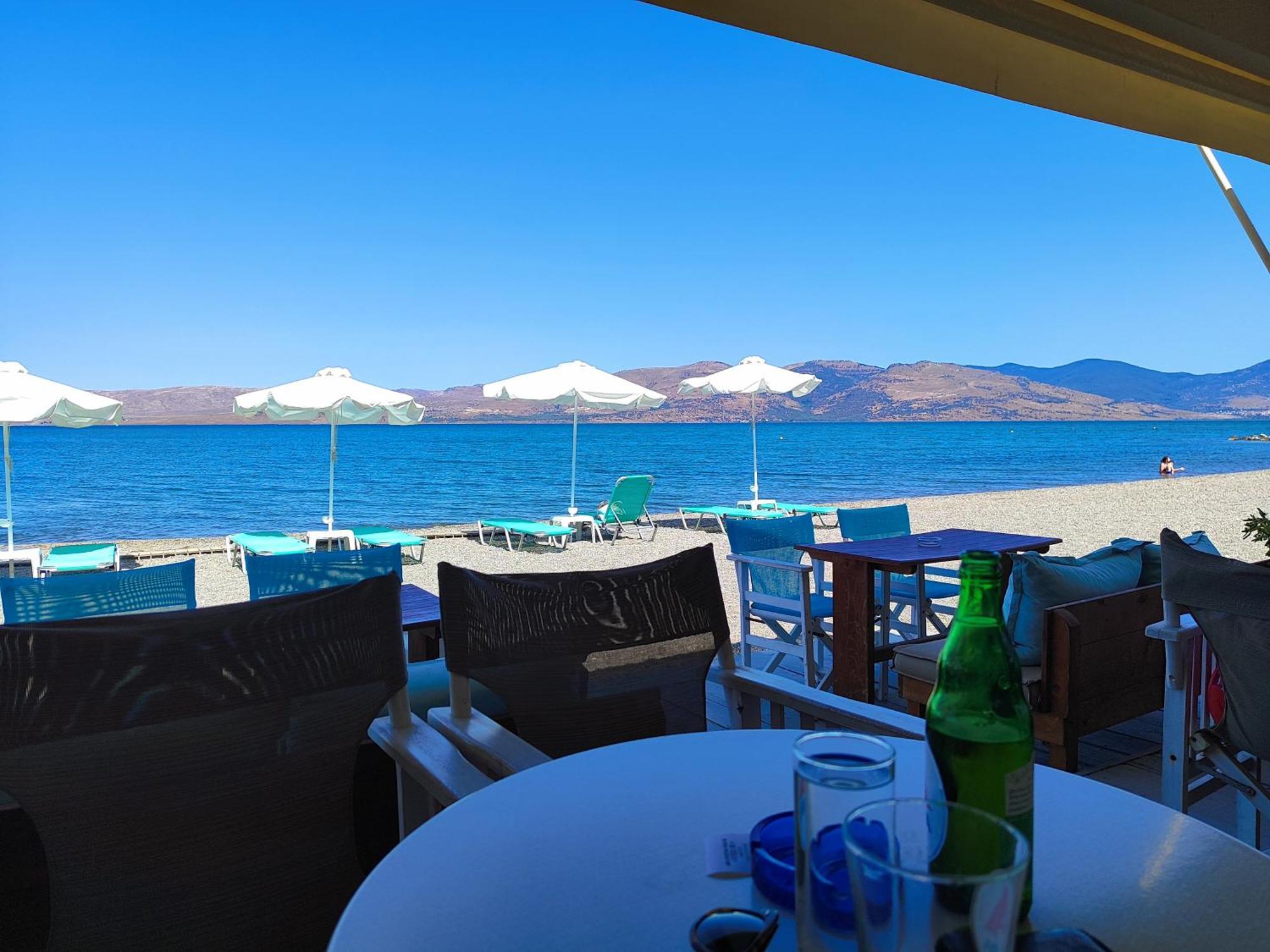 Holiday House With Sea View In Skala Polichnitos Skala Polichnitou Экстерьер фото