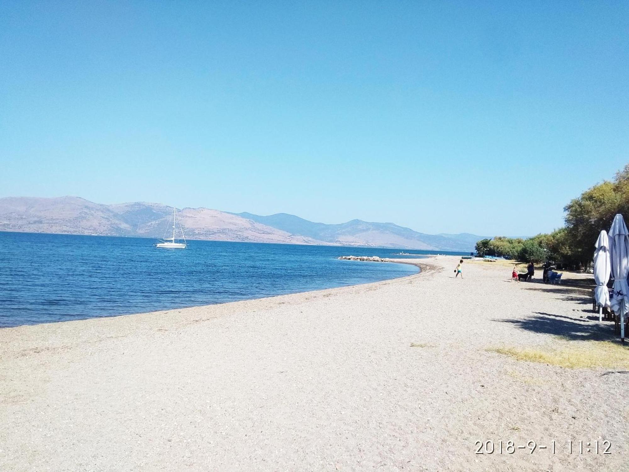 Holiday House With Sea View In Skala Polichnitos Skala Polichnitou Экстерьер фото