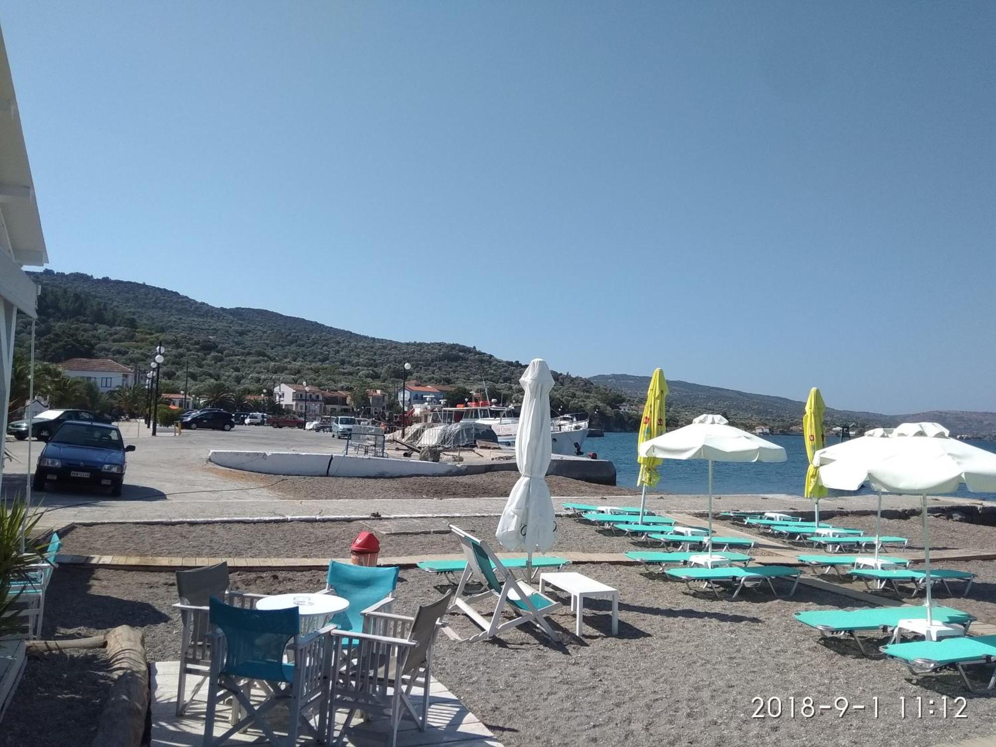 Holiday House With Sea View In Skala Polichnitos Skala Polichnitou Экстерьер фото
