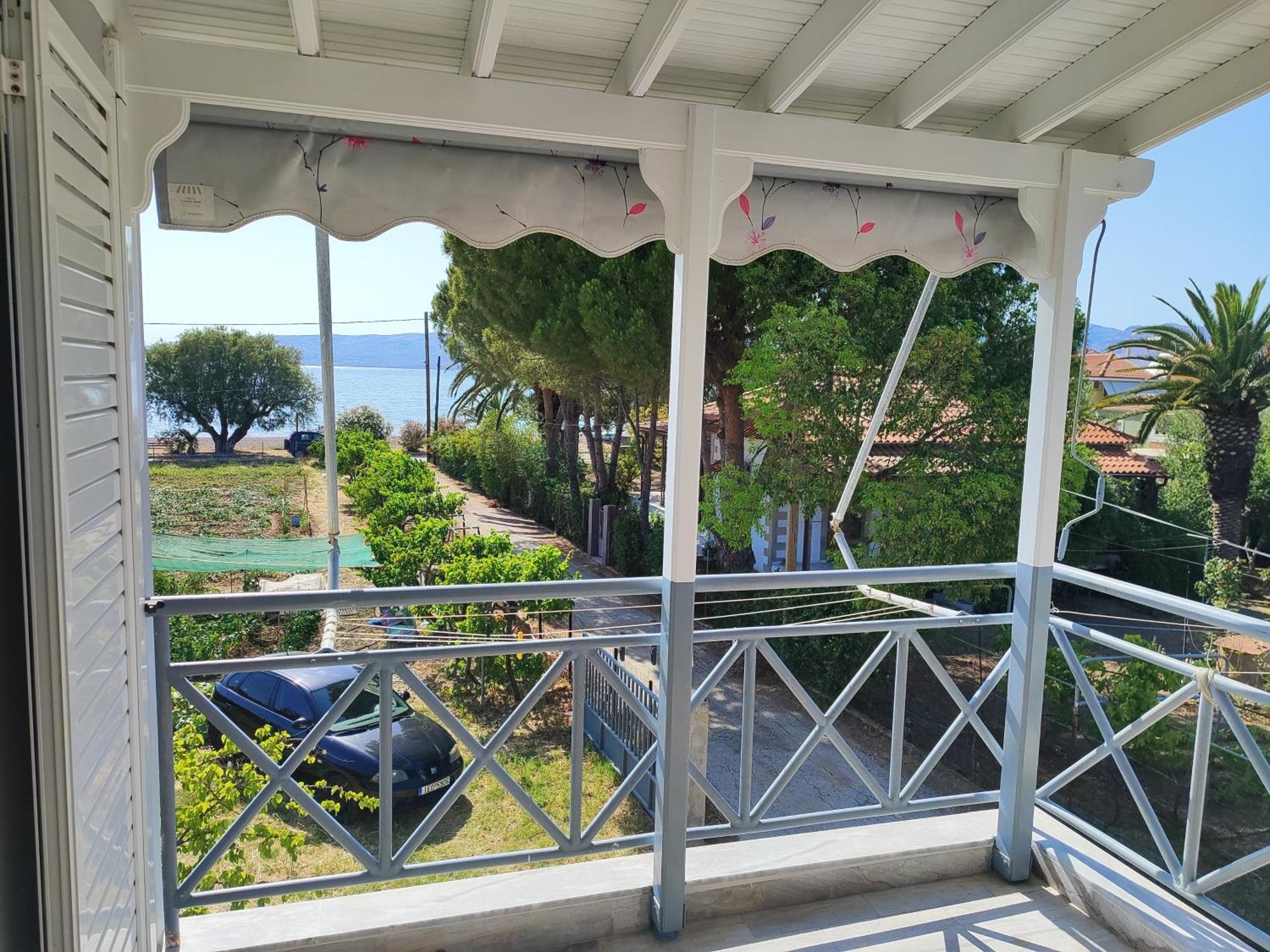 Holiday House With Sea View In Skala Polichnitos Skala Polichnitou Экстерьер фото