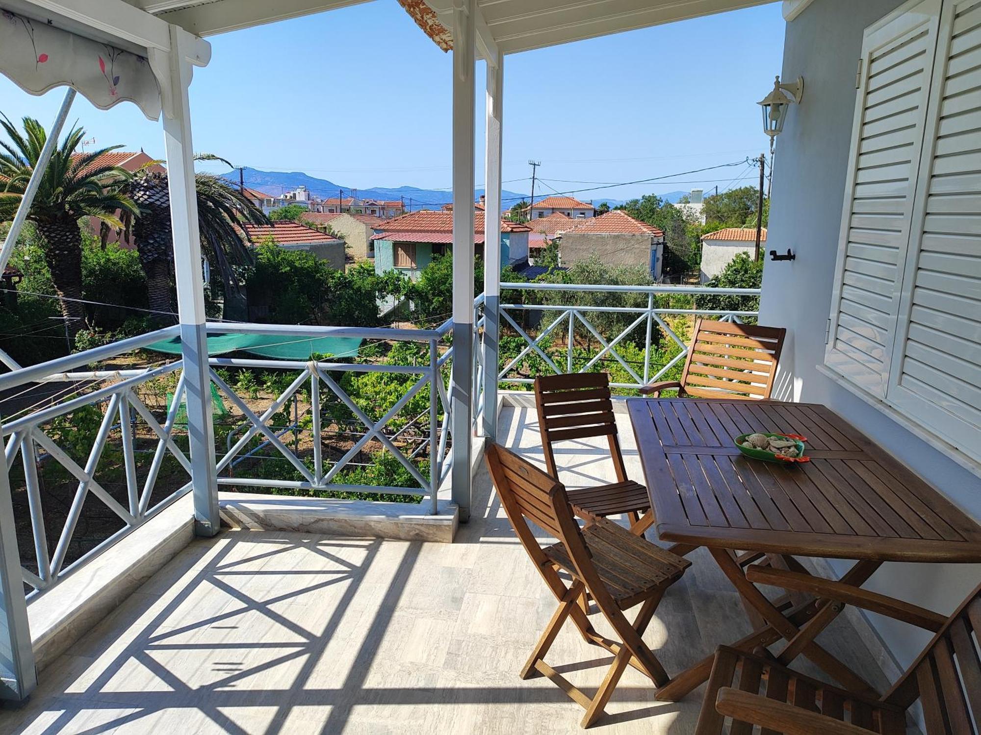 Holiday House With Sea View In Skala Polichnitos Skala Polichnitou Экстерьер фото